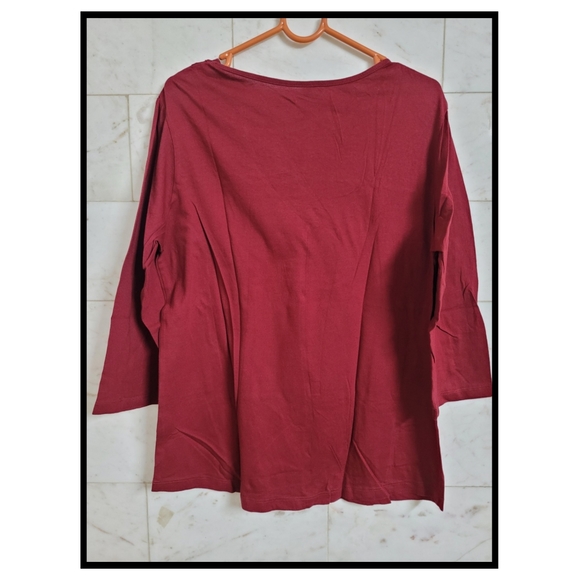❤️❤️❤️Max Maroon Top - Picture 3 of 13
